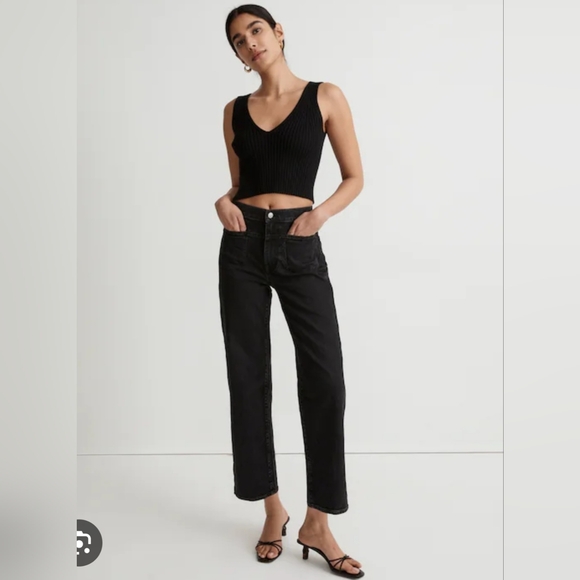 Madewell Perfect Vintage Crop Straight Jean - Picture 8 of 8